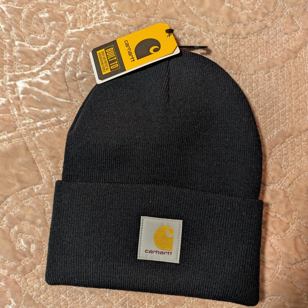 Carhartt Black Knit Beanie